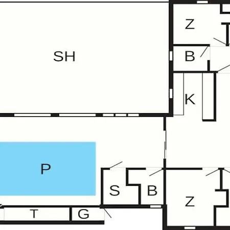 Holiday home 10 Person In Ringk Bing
